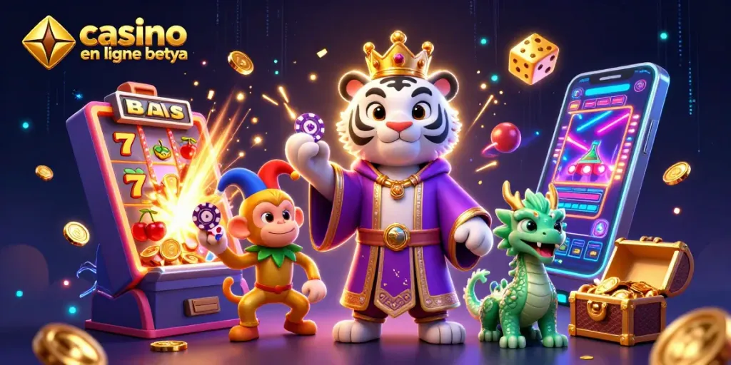 Experience casino en ligne betya with a rich display of engaging characters and dynamic game elements.